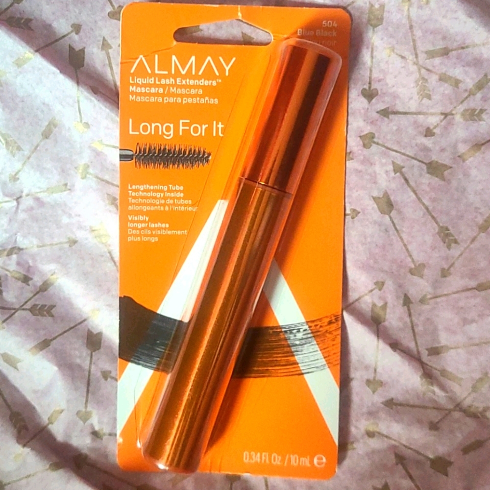 Blue black almay mascara